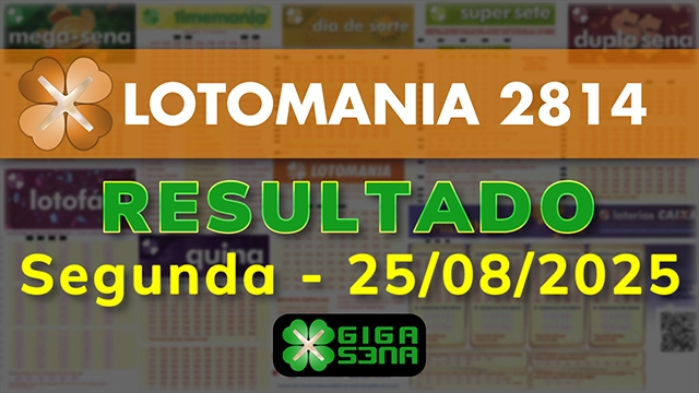 Resultado da Lotomania 2814