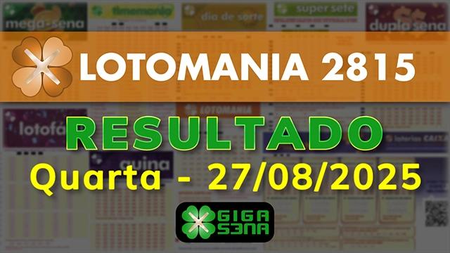 Resultado da Lotomania 2815