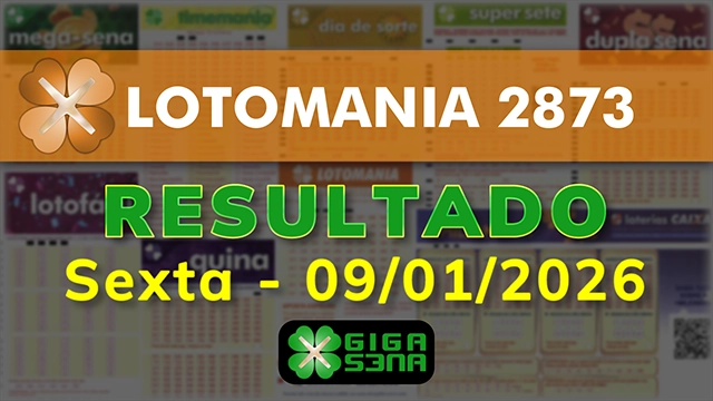 Resultado da Lotomania 2873