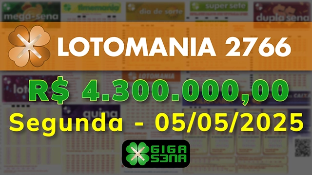 Sorteio da Lotomania 2766