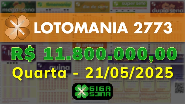 Sorteio da Lotomania 2773