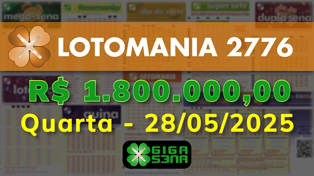 Sorteio da Lotomania 2776