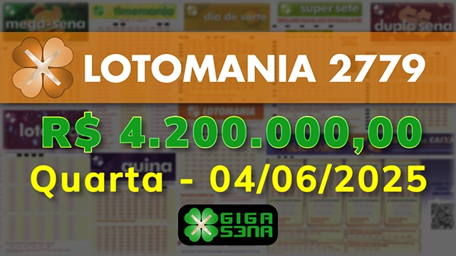 Sorteio da Lotomania 2779