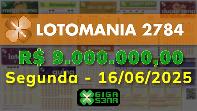 Sorteio da Lotomania 2784