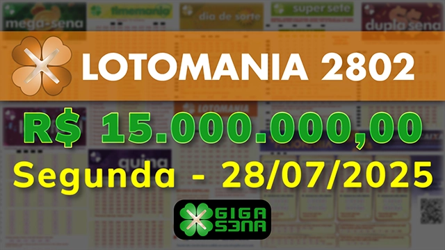 Sorteio da Lotomania 2802