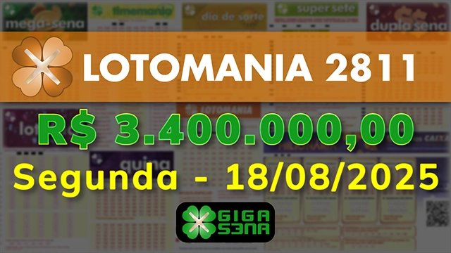 Sorteio da Lotomania 2811