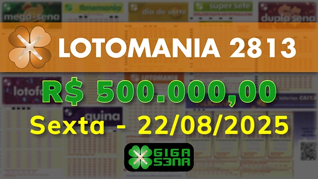 Sorteio da Lotomania 2813