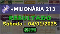 Resultado da +Milionária 213