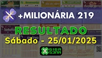 Resultado da +Milionária 219