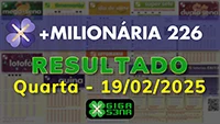 Resultado da +Milionária 226