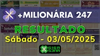 Resultado da +Milionária 247