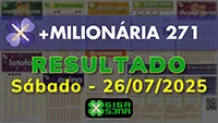 Resultado da +Milionária 271