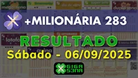 Resultado da +Milionária 283
