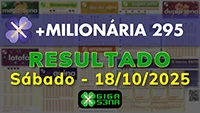 Resultado da +Milionária 295