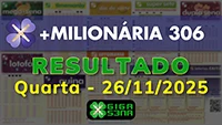 Resultado da +Milionária 306