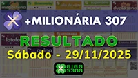 Resultado da +Milionária 307