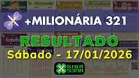 Resultado da +Milionária 321