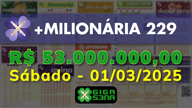 Sorteio da +Milionária 229