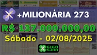 Sorteio da +Milionária 273