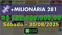 Sorteio da +Milionária 281