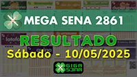 Resultado da Mega Sena 2861