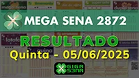 Resultado da Mega Sena 2872