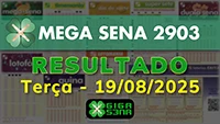 Resultado da Mega Sena 2903