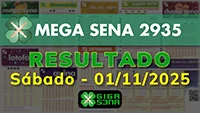 Resultado da Mega Sena 2935