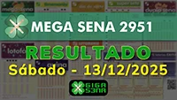 Resultado da Mega Sena 2951