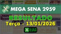 Resultado da Mega Sena 2959