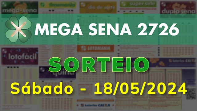 Sorteio da Mega Sena 2726