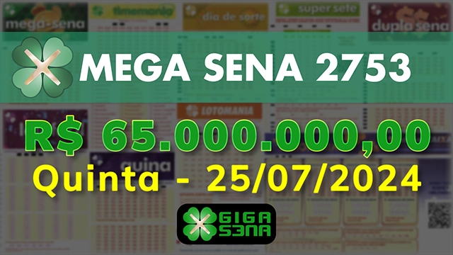Sorteio da Mega Sena 2753