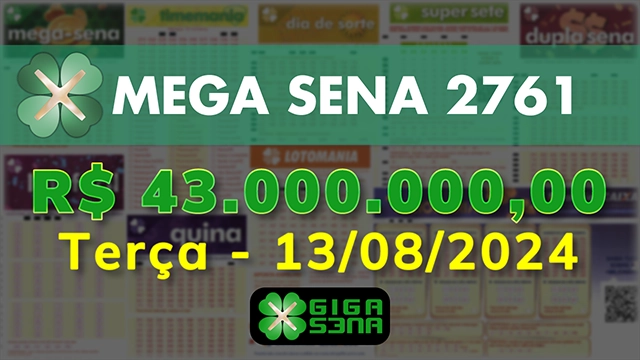 Sorteio da Mega Sena 2761