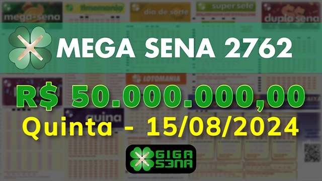 Sorteio da Mega Sena 2762
