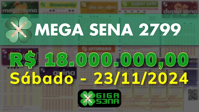 Sorteio da Mega Sena 2799