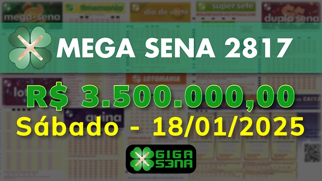 Sorteio da Mega Sena 2817