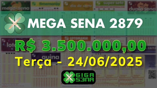Sorteio da Mega Sena 2879