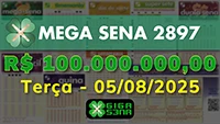 Sorteio da Mega Sena 2897