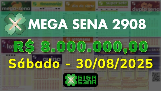 Sorteio da Mega Sena 2908