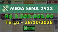 Sorteio da Mega Sena 2933