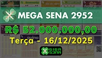 Sorteio da Mega Sena 2952