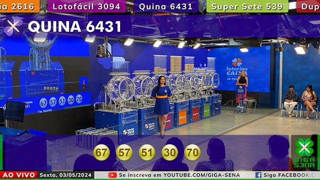 Resultado da Quina 6431