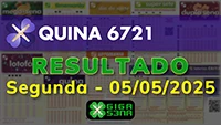 Resultado da Quina 6721