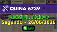 Resultado da Quina 6739