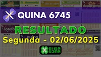 Resultado da Quina 6745