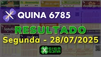 Resultado da Quina 6785