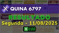 Resultado da Quina 6797