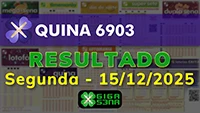 Resultado da Quina 6903