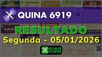 Resultado da Quina 6919