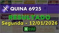 Resultado da Quina 6925